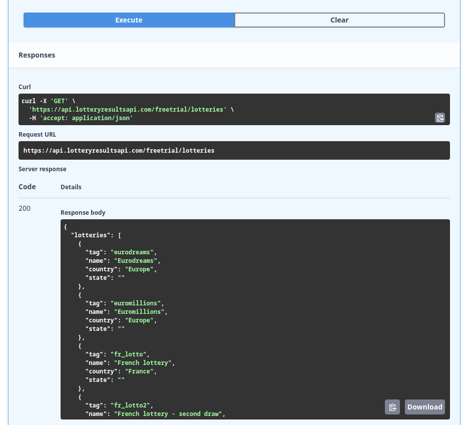 Getting started free-trial : interactive mode buttons